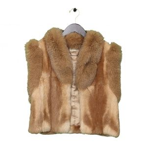 Torn by Ronny Kobo Rabbit Fur Vest